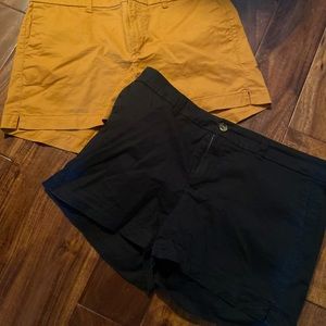 Two pairs of Old Navy everyday shorts